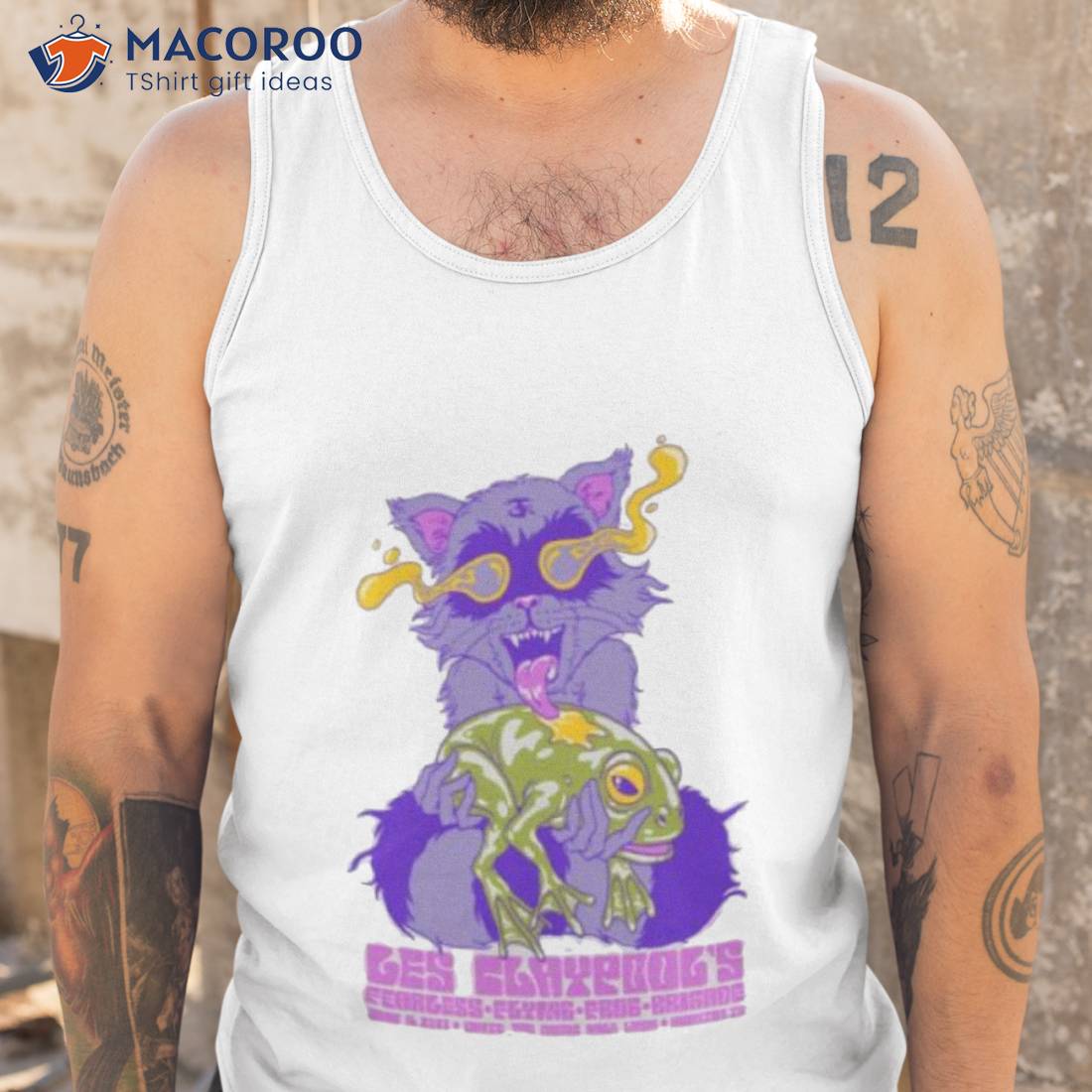 Les Claypool’s Fearless Flying Frog Brigade Houston Tx Tour 2023 Poster Shirt Les Claypool’s Fearless Flying Frog Brigade Houston Tx Tour 2023 Poster Shirt