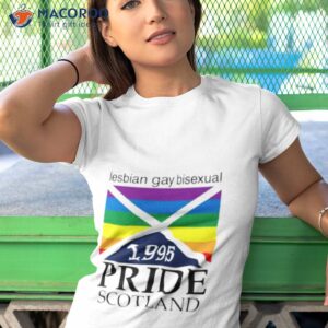 Lesbian Gay Bisexual 1995 Pride Scotland Shirt 3 lesbian gay bisexual 1995 pride scotland shirt tshirt 1