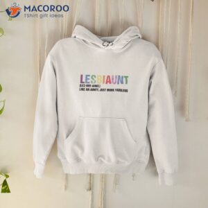 lesbiaunt equality pride cool aunt shirt hoodie