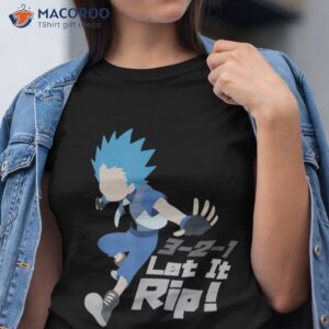 Let It Rip Anime Boy Japanese Funny Shirt