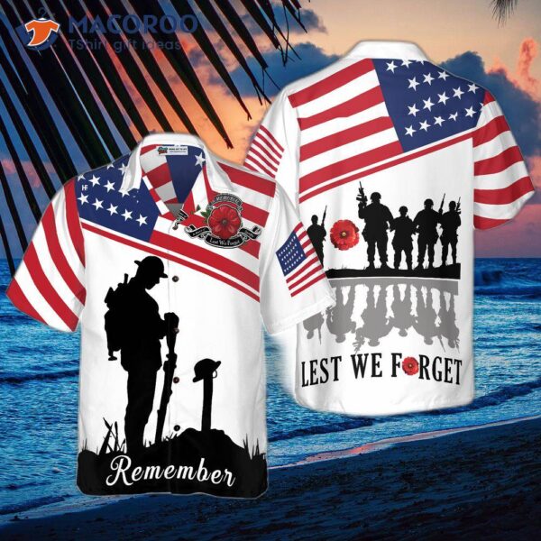 “let’s Not Forget Veteran Shirt Hawaiian Shirt”
