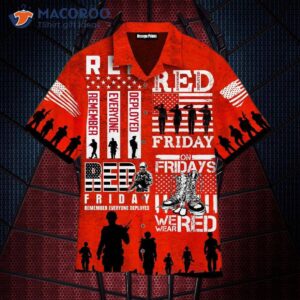 “let’s Show American Veterans Our Support On Friday By Wearing Red Hawaiian Shirts.”