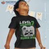 Level 7 Unlocked Awesome 2016 Video Game 7th Birthday Gamer Shirt