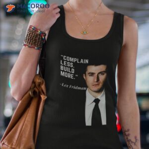 lex fridman podcast the man shirt tank top 4