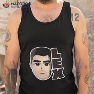 lex icon lex fridman fan design shirt tank top