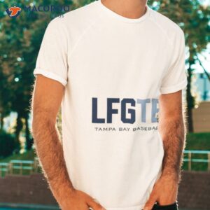 lfgtb tampa bay baseball new shirt tshirt