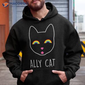 Lgbt Ally Cat Be Kind Gay Rainbow Funny Lgbtq Gift Idea Shirt