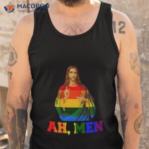 Lgbt Christian Ah Men Funny Lgbt Gay Pride Shirt 3 lgbt christian ah men funny lgbt gay pride shirt tank top