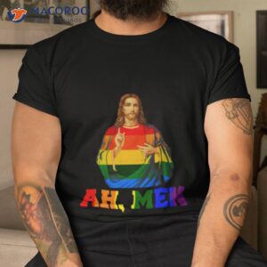 lgbt christian ah men funny lgbt gay pride shirt tshirt