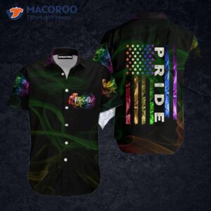 Lgbt Pride Month Flag Black Hawaiian Shirts