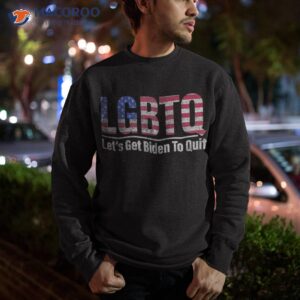 lgbtq anti biden funny let s get to quite 4th of july shirt sweatshirt