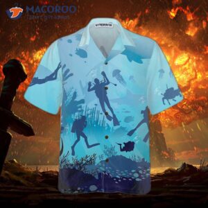 life is diving hawaiian shirt scuba shirt for cool gift diver 2