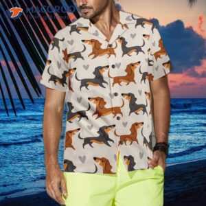 life of a dachshund dog hawaiian shirt 3