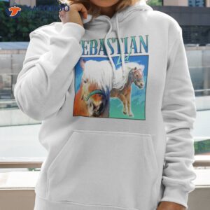 lil sebastian horse photo shirt hoodie