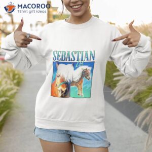 lil sebastian horse photo shirt sweatshirt