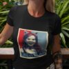 Linda Blair Wearing Cat Ears Shirt