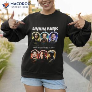 linkin park thanks for a wonderful 27 years signatures shirt sweatshirt