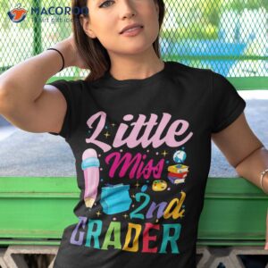 little miss 2nd grade grader girls 1st day back to school shirt tshirt 1