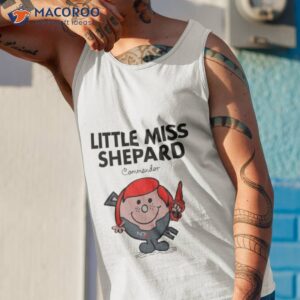 little miss shepard mass effect shirt tank top 1