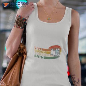 live laugh toaster bath pride month shirt tank top 4