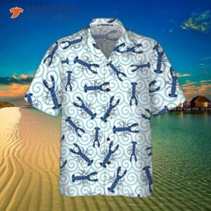 lobster on waves hawaiian shirt unique print shirt for adults 2