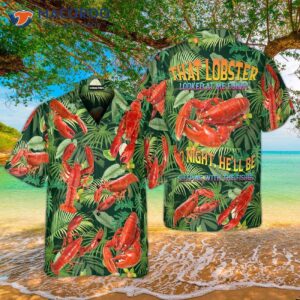 lobsters that looked at me funny tropical vibe hawaiian shirts 0