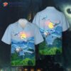 Lockheed Model 33 Little Dipper Hawaiian Shirt