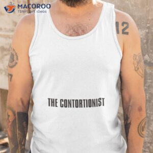 logo design the contortionist shirt tank top