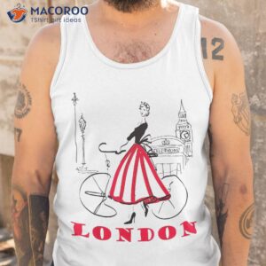 london shirt woman big ben bicycle tshirt 5 tank top