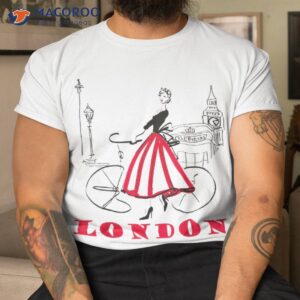 london shirt woman big ben bicycle tshirt 5 tshirt