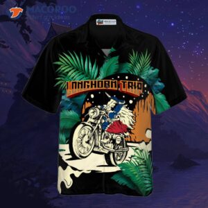 Longhorn Trip Texas Hawaiian Shirt For , Skull Motorcycle Vintage Shirt, Proud Texans