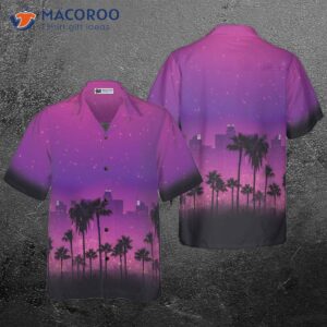 los angeles cityscape hawaiian shirt stylish shirts for and 2