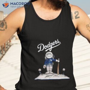 los angeles dodgers astronaut shirt tank top 3