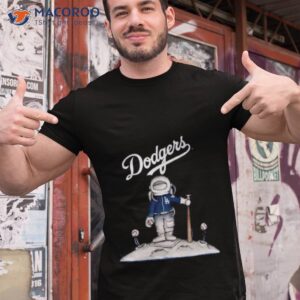 los angeles dodgers astronaut shirt tshirt 1