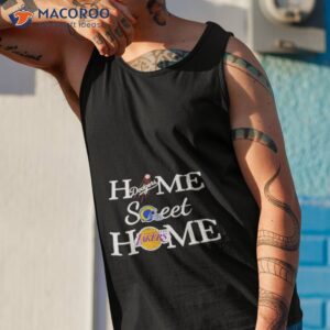 los angeles dodgers rams lakers home sweet home shirt tank top 1