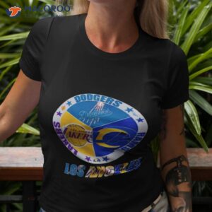 Official Los angeles Dodgers and los angeles Lakers 2023 T-shirt