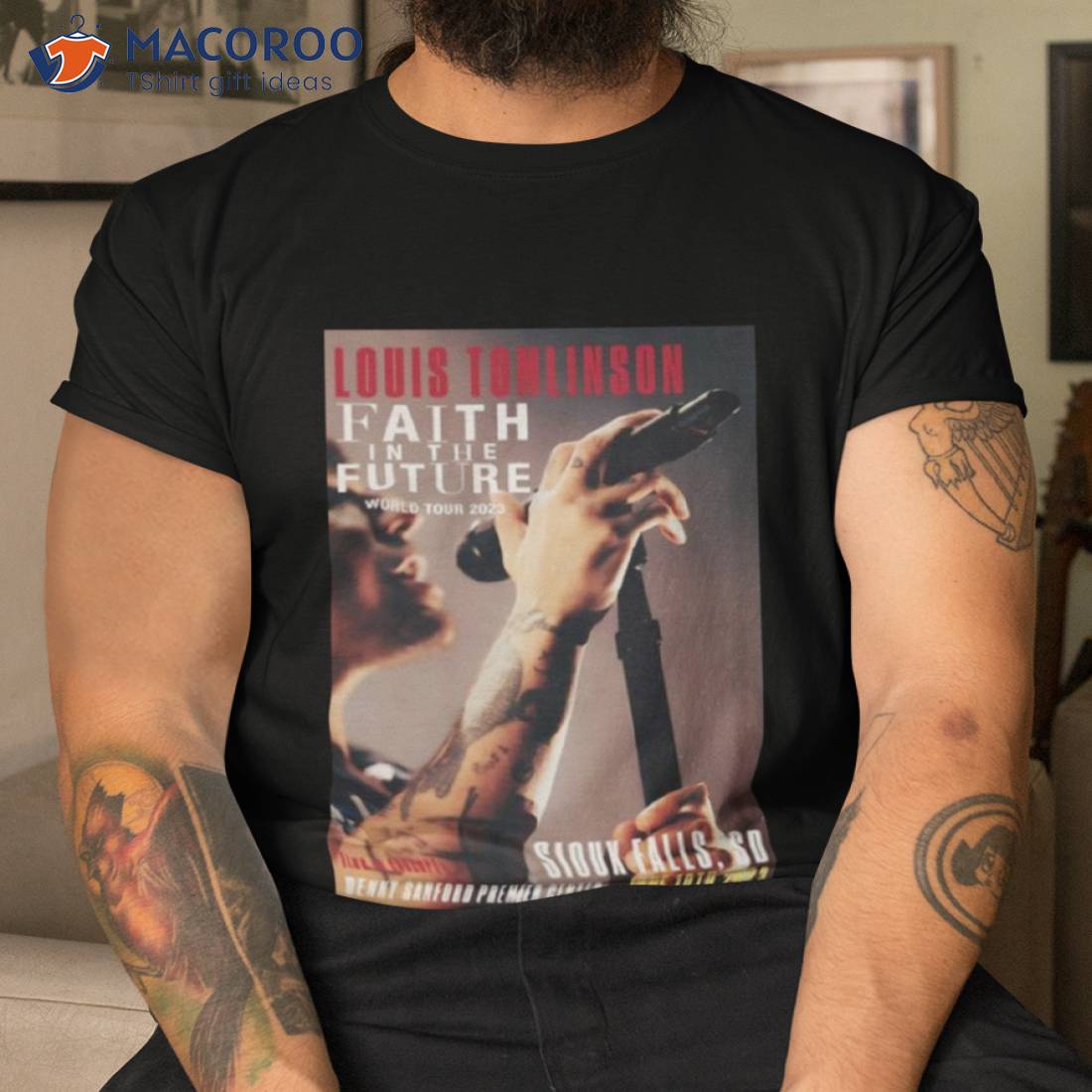 Louis Tomlinson Faith In The Future World Tour 2023 Poster Shirt
