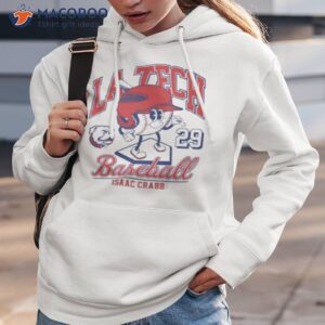 louisiana tech bulldogs isaac crabb 2023 ncaa baseball shirt hoodie 3