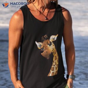 love giraffe wildlife lovers tee for kids girl shirt tank top