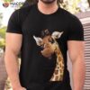 Love Giraffe Wildlife Lovers Tee For Kids Girl Shirt