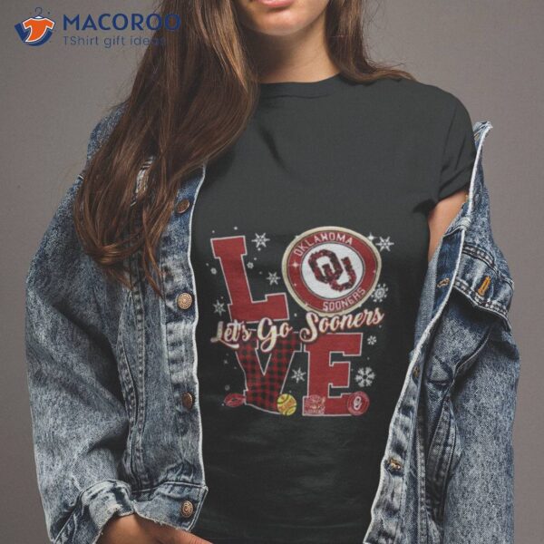 Love Oklahoma Let’s Go Sooners Women’s 2023 Shirt