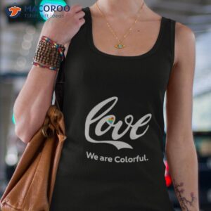 love we are colorful pride heart shirt tank top 4