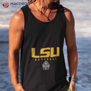 lsu baseball 2023 college world series shirt tank top