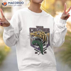 lsu tiger tail gator 2023 world champions shirt sweatshirt 2