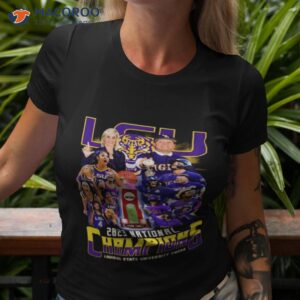 lsu tigers 2023 national champions louisiana state university tigers shirt tshirt 3