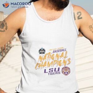 lsu tigers 2023 ncaa di mens baseball college world series champions slant t shirt tank top 3