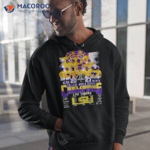 lsu tigers ncaa 2023 mens college world series champions shirt hoodie 1
