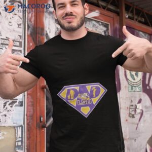 lsu tigers super dad shirt tshirt 1