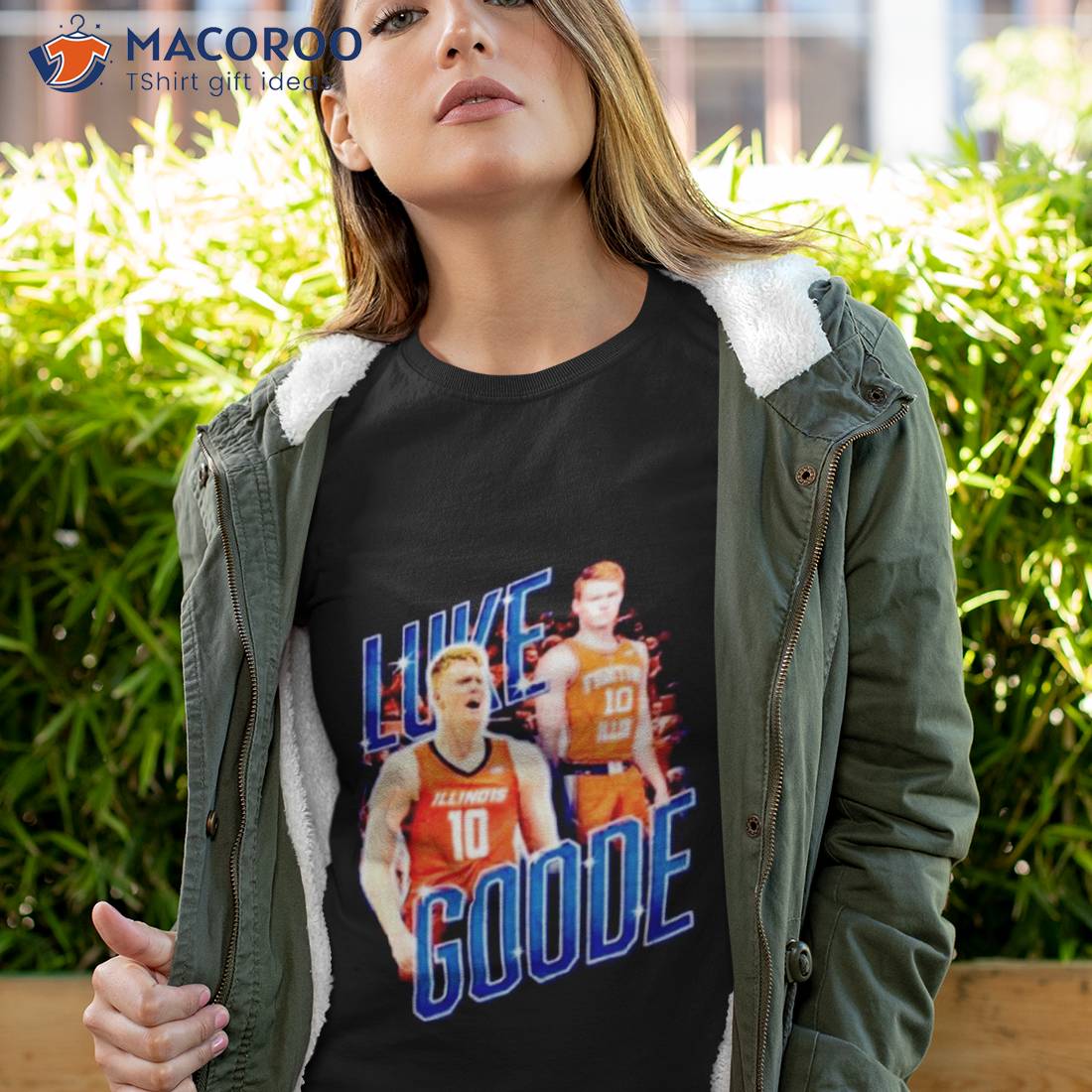 Luke Goode Illinois Basketball Player Shirt Luke Goode Illinois Basketball Player Shirt