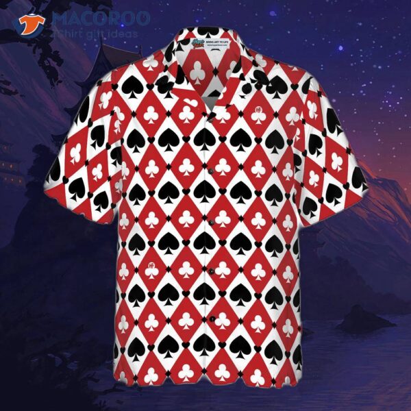 Luxury Casino Gambling Poker Hawaiian Shirt